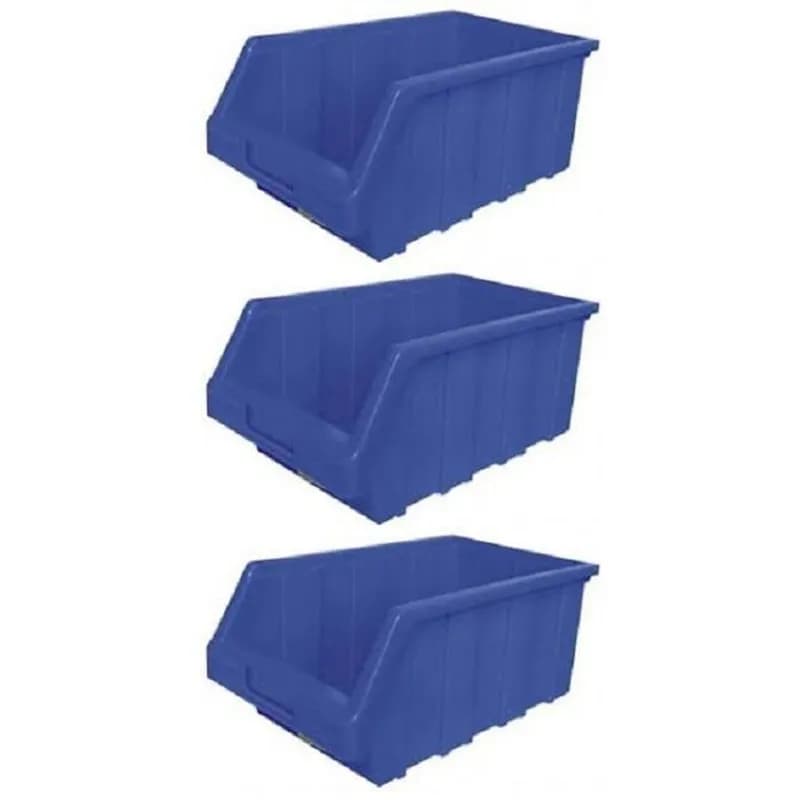Aristo 265x180x130 mm FPO Crate/Bin 60 - Blue Colour (Pack of 3)