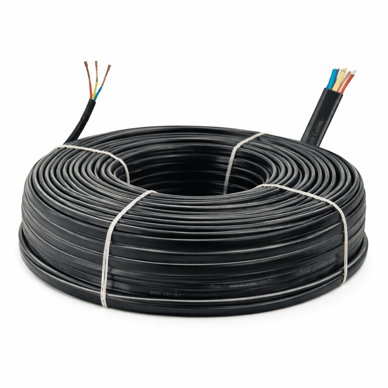 Damor 50m 2.5 Sqmm 3 Core Copper Submersible Flat Cable