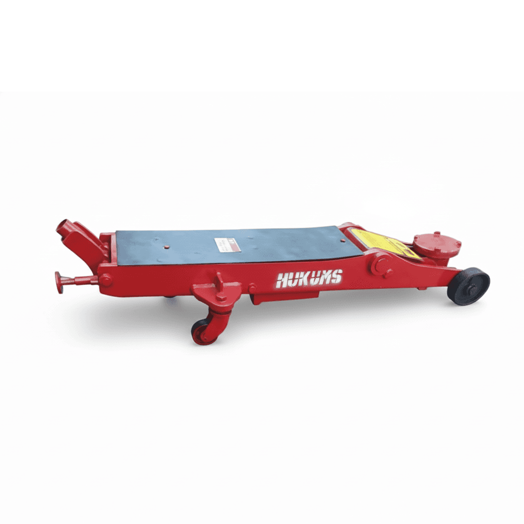 Hukums 10 Ton Capacity Hydraulic Trolley Jack (HTJ10)|  For Garage and Workshop 