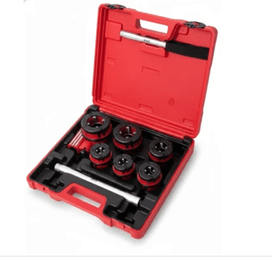 Inder ½-1 Inch NPT Super Ratchet Pipe Threader P-170A – Compact 4.7Kg Medium Dual Thread Tool