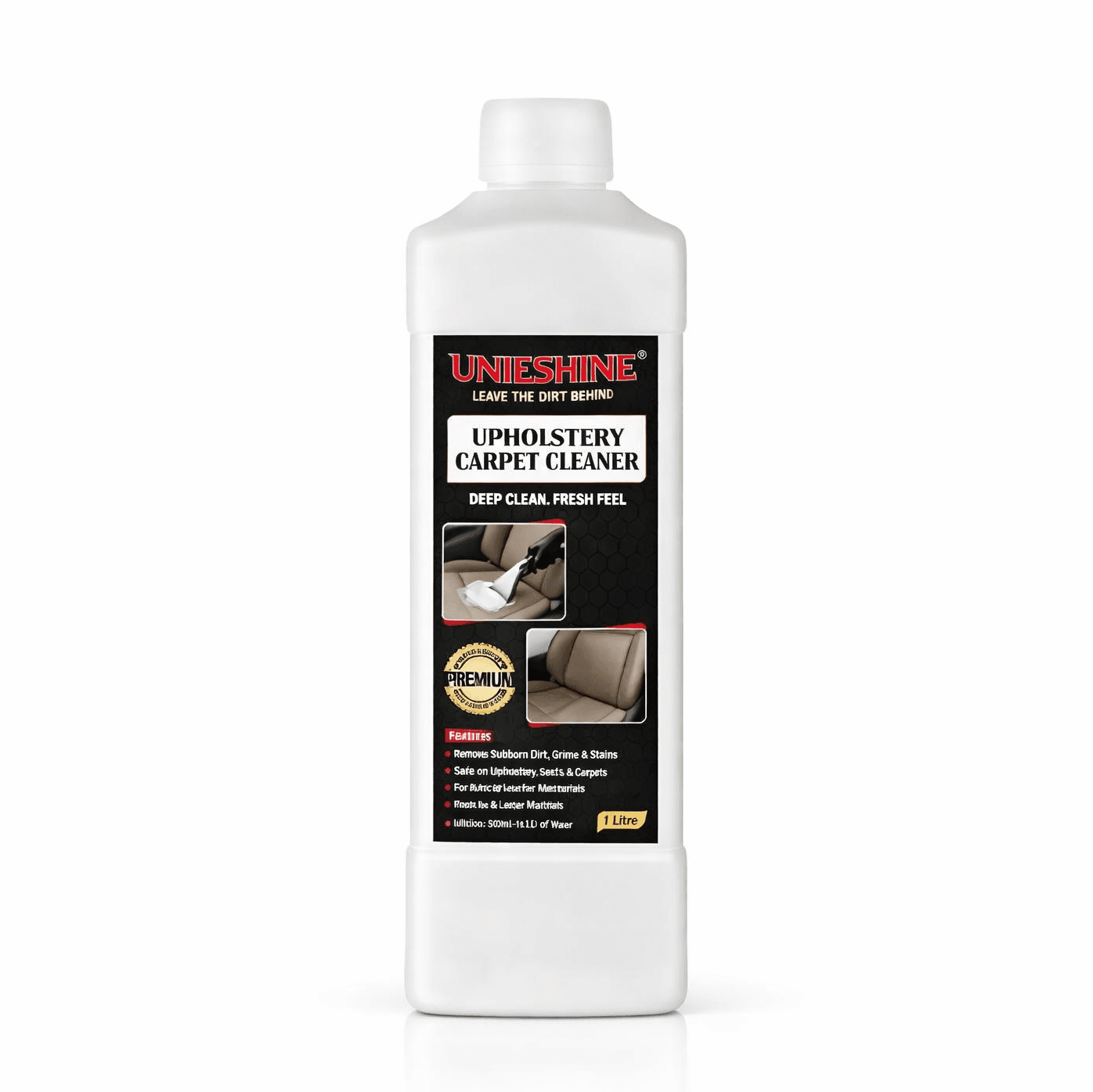 Upholstery & Carpet Cleaner (1L) –Car Interior, Sofa, Carpet & Roof Cleaner, Deep Stain Removal(1L UPHOLSTERY)