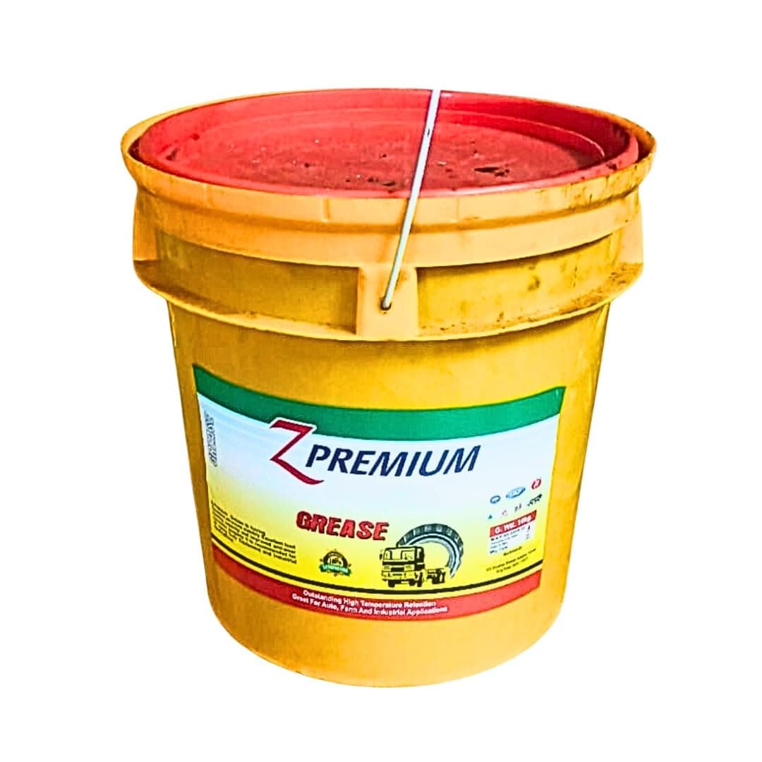 ZPremium Semi Synthetic Grease for Industrial and Automotive Use | Suitable for Bearings Joints Gears and Heavy Machinery | 18 KG Bucket