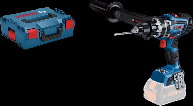 Bosch GSB 18V-150 C Heavy Duty BITURBO Cordless Impact Drill, Brushless Motor, 150 Nm, 13 mm, Metal Gearbox, 2,200 rpm