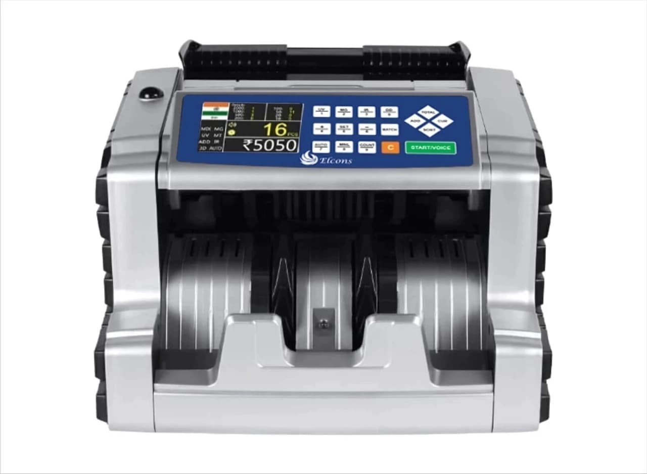 ELCONS MIX VALUE COUNTING MACHINE Note Counting Machine (Counting Speed - 1000 notes/min)