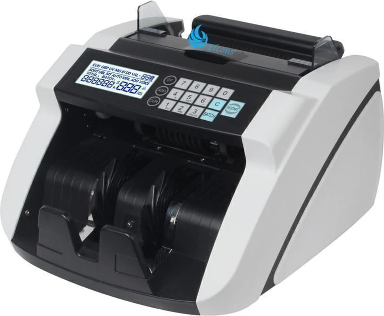 ELCONS LCD NEW MODEL Note Counting Machine (Counting Speed - 1000 notes/min)(lcd manual new)