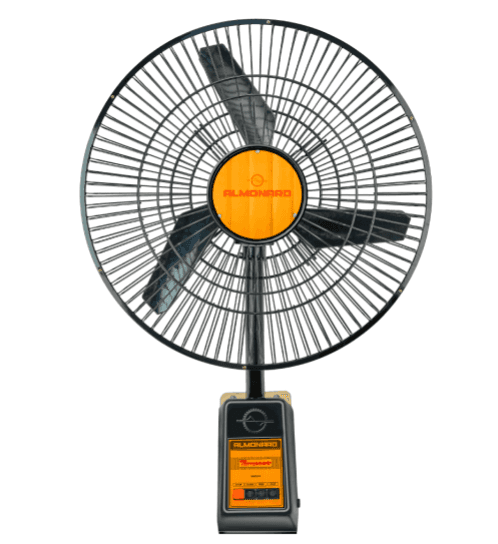 ALMONARD 18 inch wall fan with aluminium die-cast blade and adjustable tilt