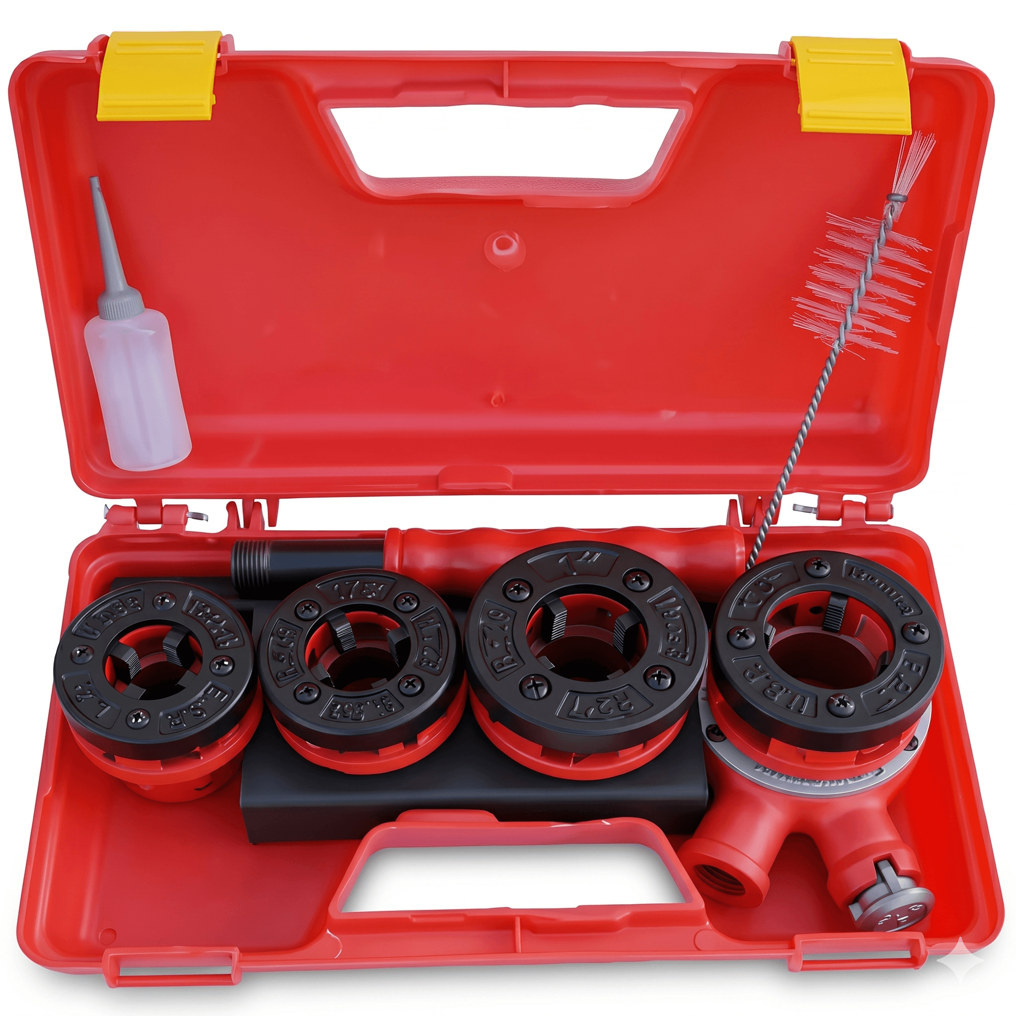 Inder 5 Inch BSPT Ratchet Pipe Threader P-111P – Extreme Duty 30.5Kg Industrial Mega Threader(P-111P)