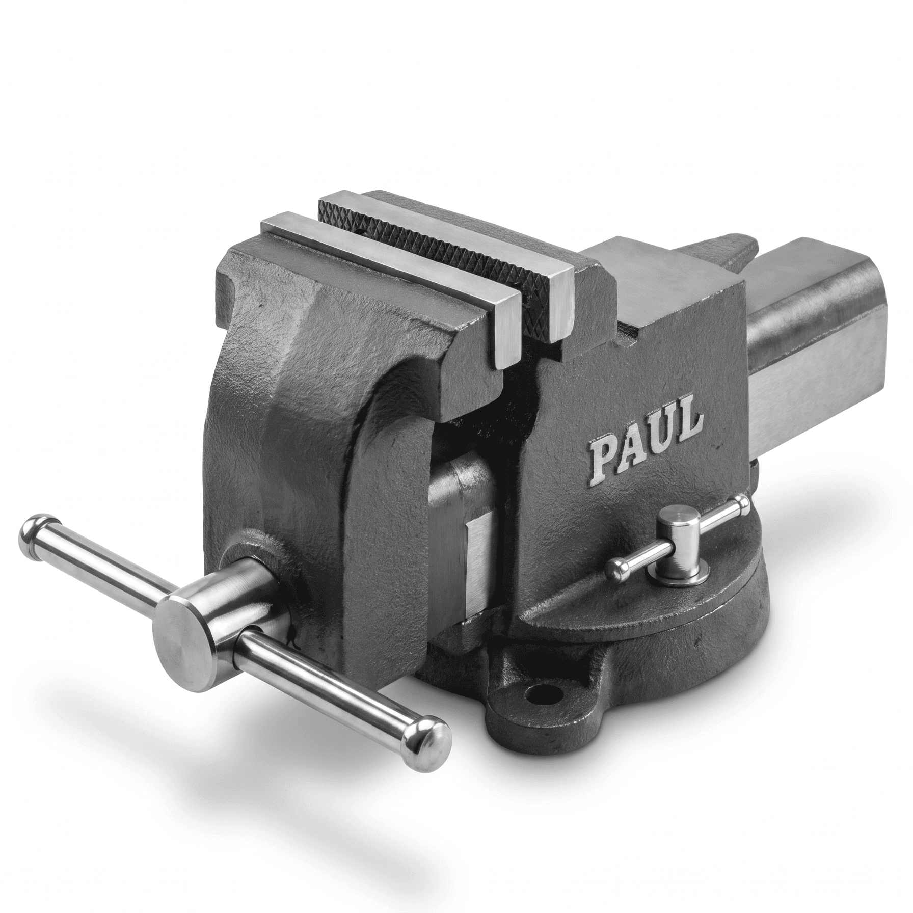 PAUL Bench Vise, 5" Jaw Width, Table Vise For Workbench,2-in-1 Multi-Purpose Heavy Duty Bench Vice(PAUL Bench Vise 5" )