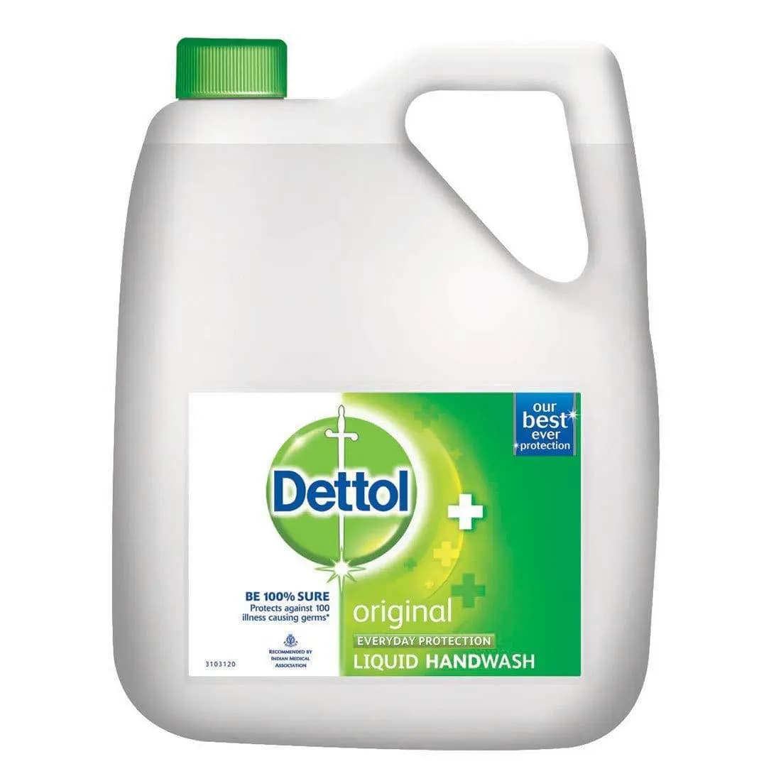 Dettol Original Germ Protection Handwash Liquid Soap Refill 5Ltr [1 Piece](Dettol Original Germ Protection Handwash Liquid So)