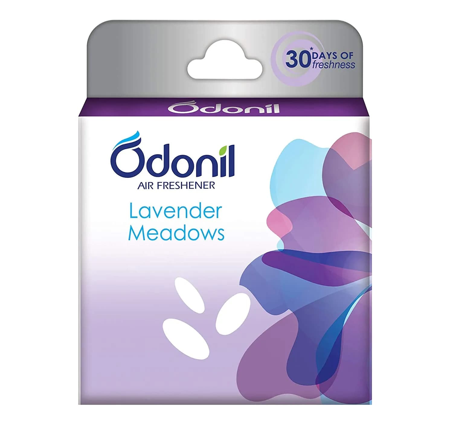 Odonil Air Freshener Lavender Meadows 50g | Room Freshener and Bathroom Freshener [10 Piece]