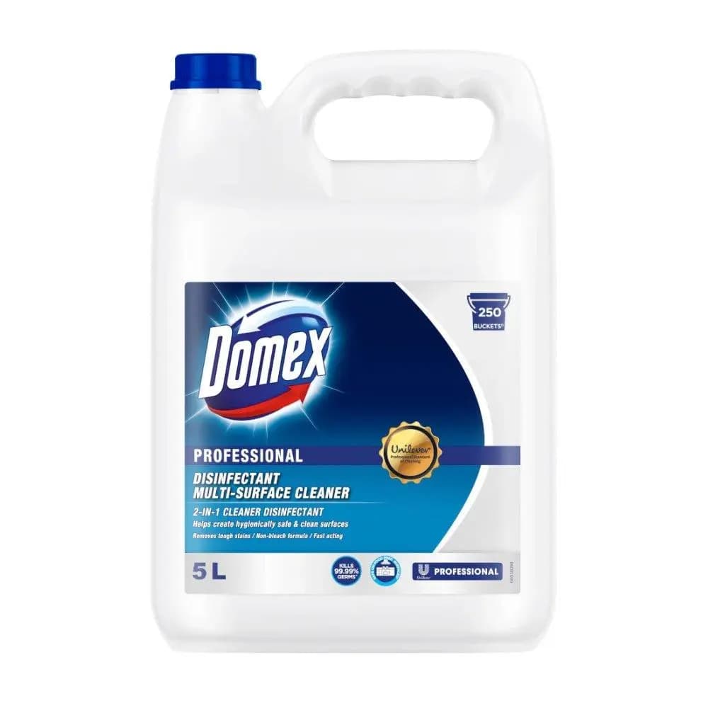 Domex – Disinfectant Multi-Surface Cleaner for Home/Office/Toilet – 5Ltr [1peice]