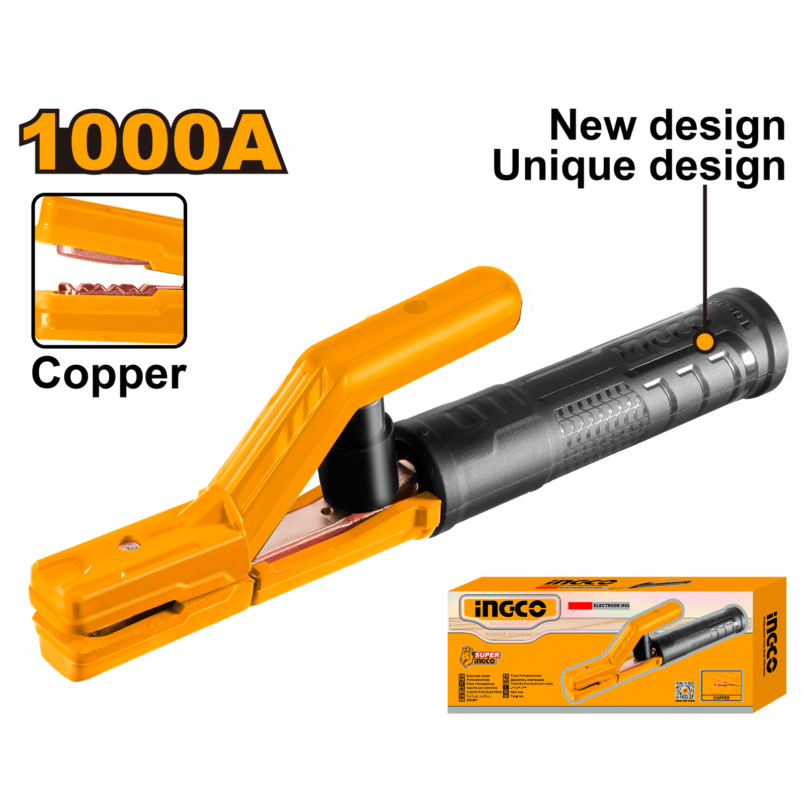 INGCO 1000A Electrode Holder for MMA Welding Machines(WAH10008)