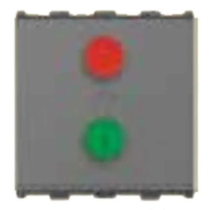 Anchor Roma Urban 25A 2 Module Single Phase Graphite Black Motor Starter Switch, 66025GB (Pack of 10)