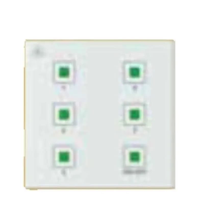 Anchor Roma Urban 100W 2 Module White 5 Step Modular Touch Fan Regulator 71008 (Pack of 4)