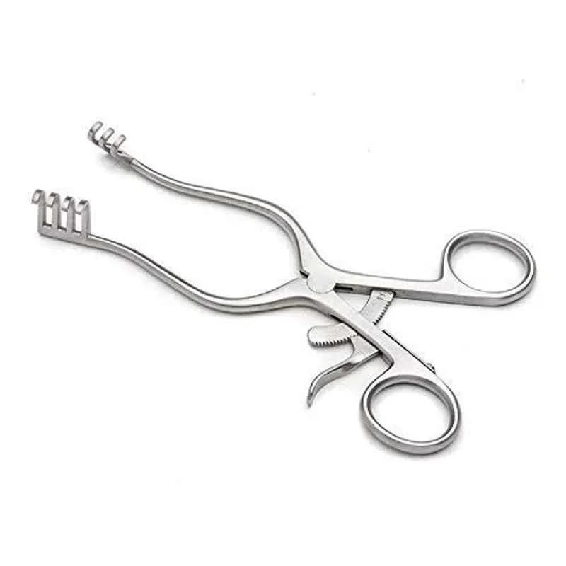 Forgesy 260mm Stainless Steel Silver Self Centering Bone Holding Clamp, FORGESY276