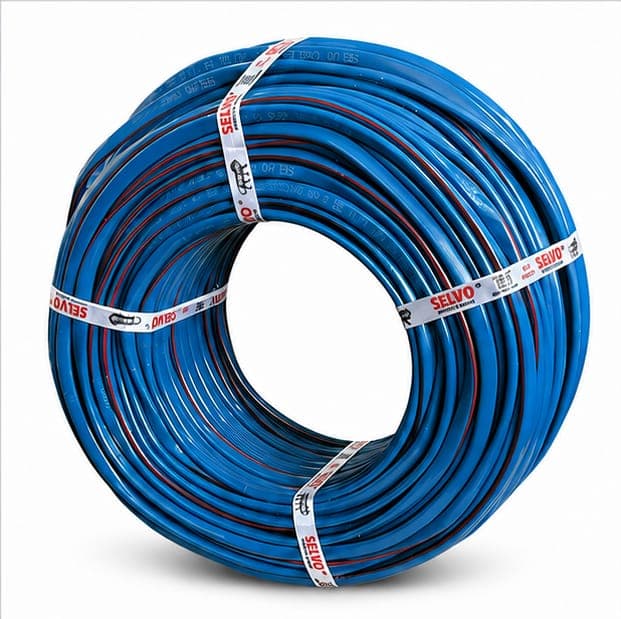 SELVO 4 SQ MM TWIN FLAT ALUMINUM UNARMOURED SERVICE CABLES, 90 METERS