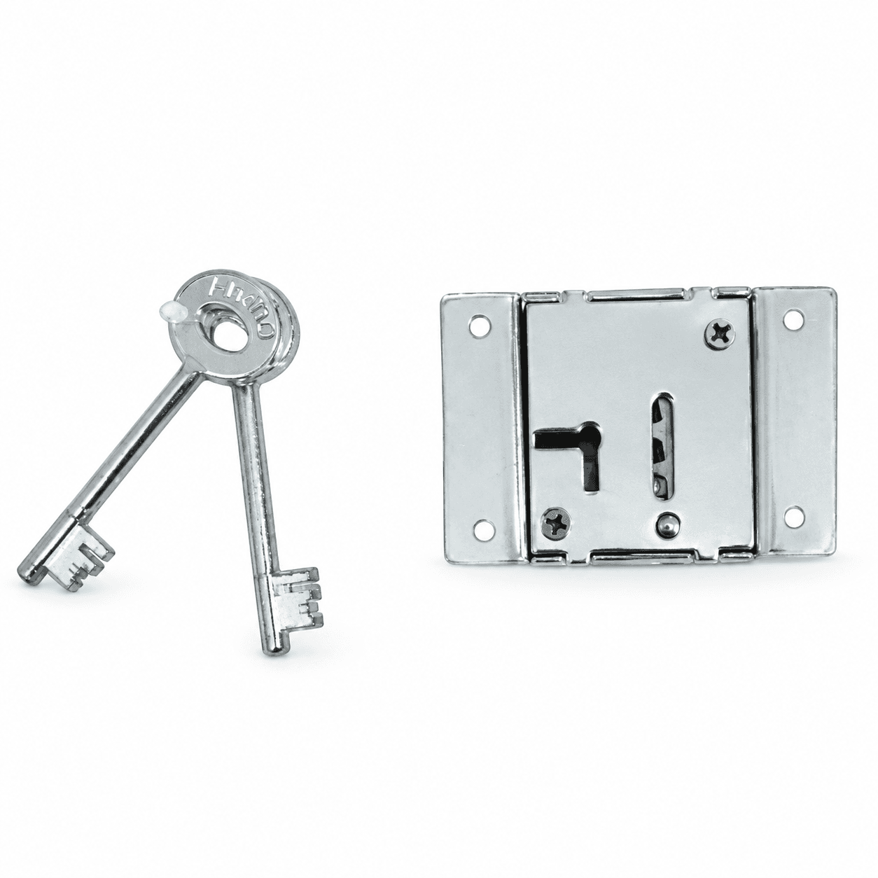 Anjna Universal Cupboard Lock S/A 75mm (12 Pcs)