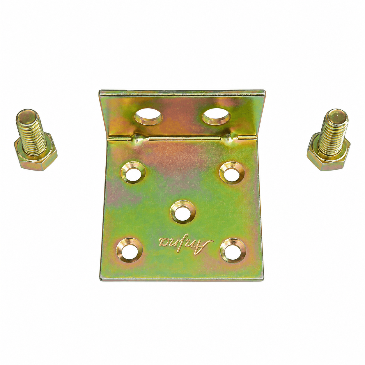 Anjna Iron Bed Socket Double Bolt 850Gm (1 Set)