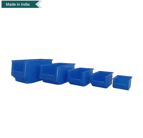 Avsar 350x200x200 mm FPO Crate/Bin 45 - Blue Colour (Pack of 2 pcs)