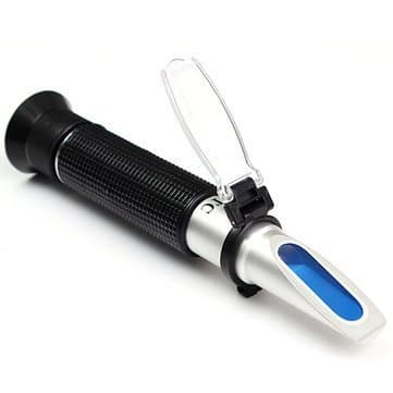 MCP Portable Handheld Refractometer Salinity 0-100(KM-ITZR-4KR1)