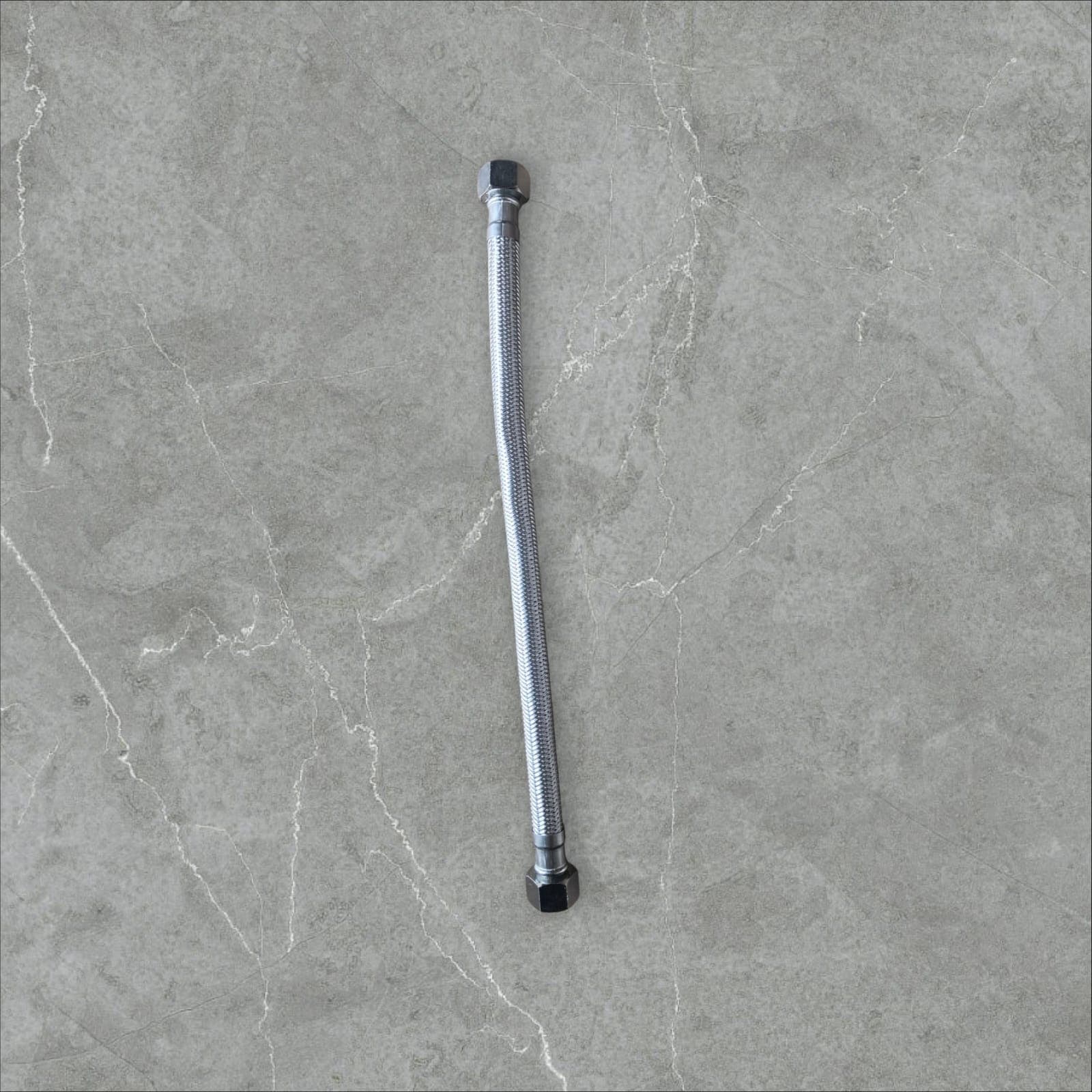 Dikshaware SS-304 Grade, Replacement 12-INCH Conne(Connection Pipe 3/8 )