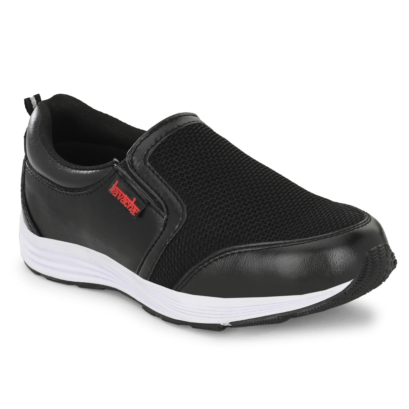Kavacha Pure Leather Mesh Steel Toe Women's/ Ladies Safety Shoe (Black) (S127)(SIZE 3)