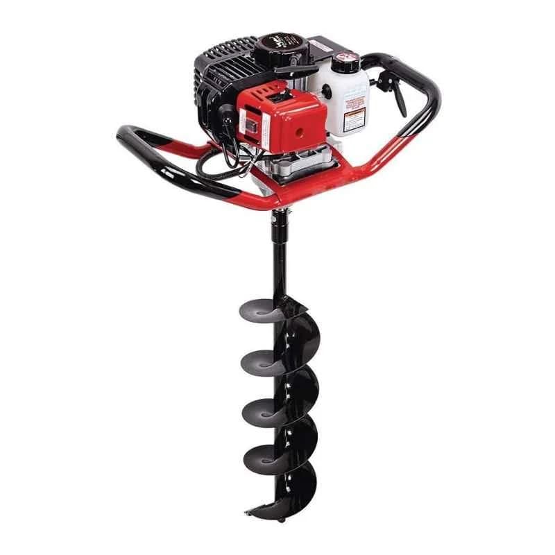 Greenleaf 63CC Earth Auger Petrol Engine Hole Digger with 8 & 12 inch Bit (63 CC)
