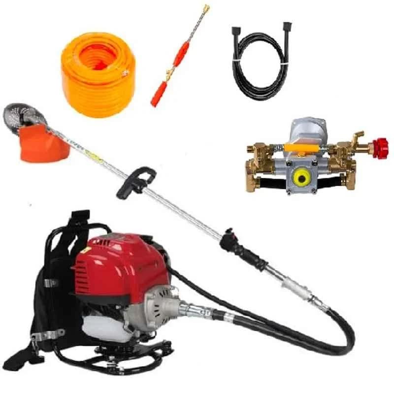 Greenleaf 1.7HP Backpack Brush Cutter with Power Sprayer Set (BP-GX-35 PS)