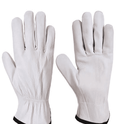 Leather driving glove