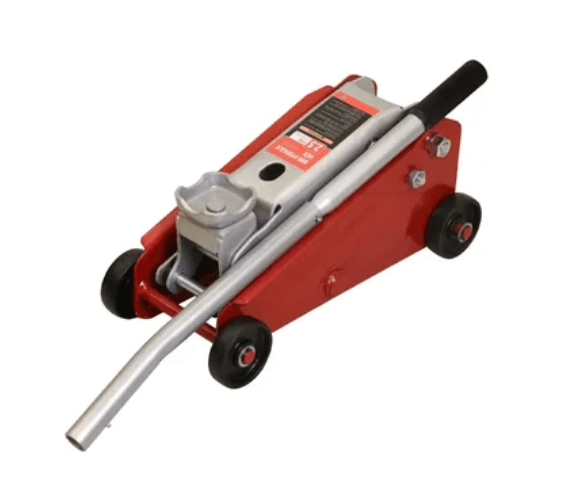 Hukums 2.5 Ton Mini Hydraulic Floor Trolley Jack, Maximum Lifting Height 387 mm