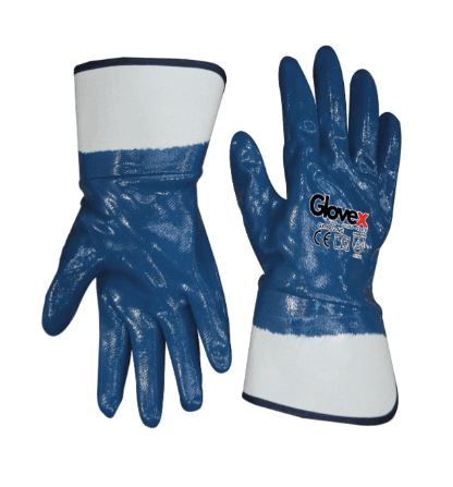 Nitrile Full Dipped Gloves With Cotton Jersey(GX-9912-NC)(pack of 120 pair)