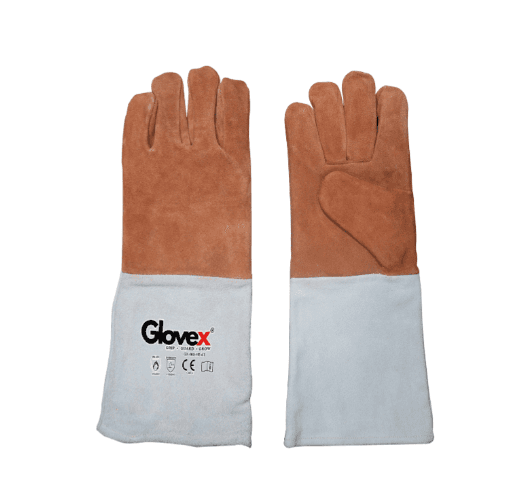 Heat Resistant Split Leather gloves Product focal point