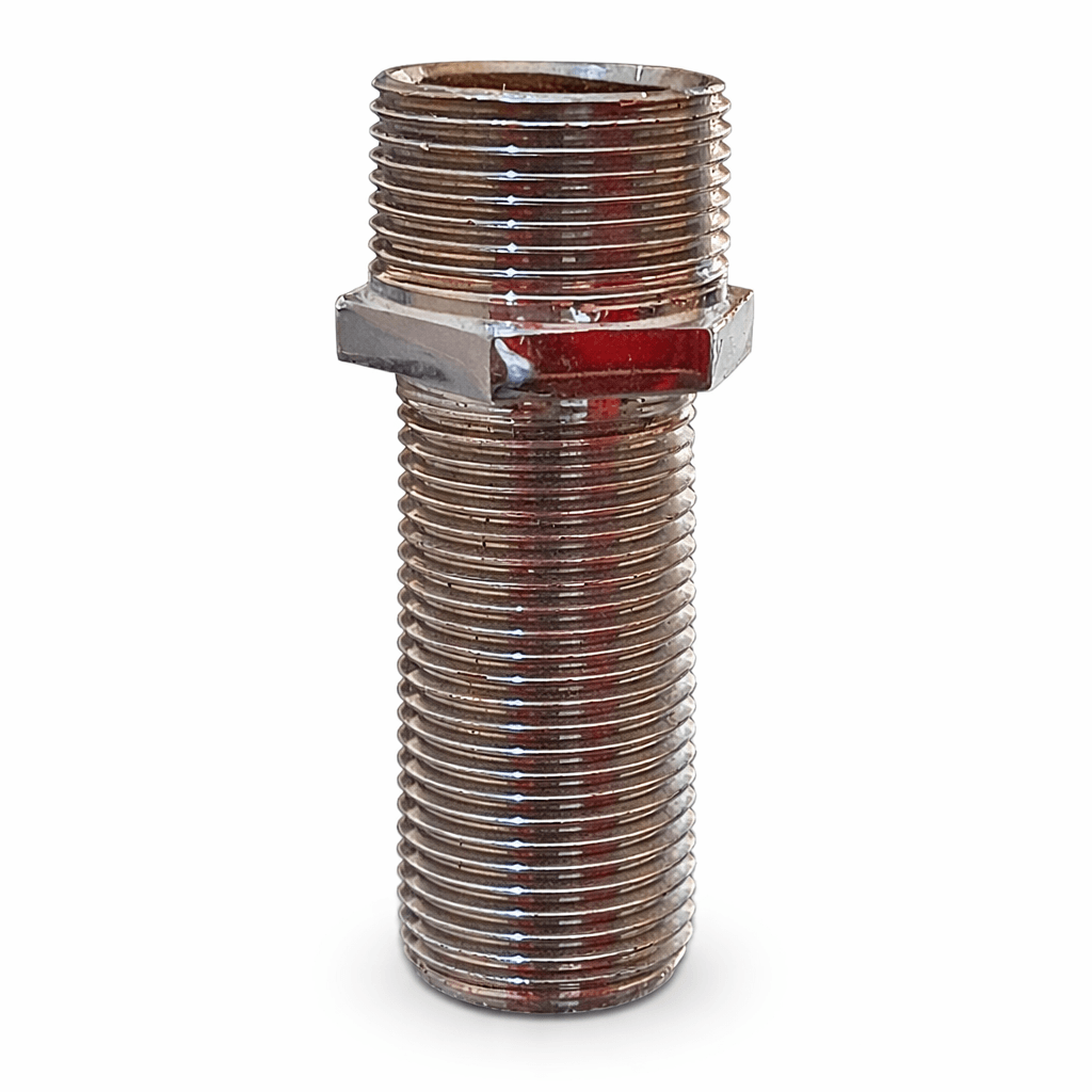 Brass 3/4 Inch NPT to 1/2 Inch NPT Male Product focal point