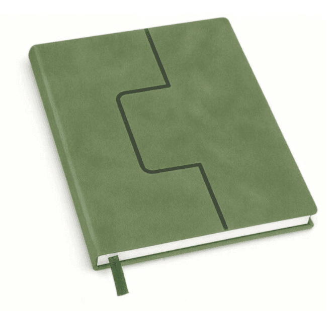 Rectangle A5 Notebook with Memorandum and Bookmark Ribbon (A.P 004)