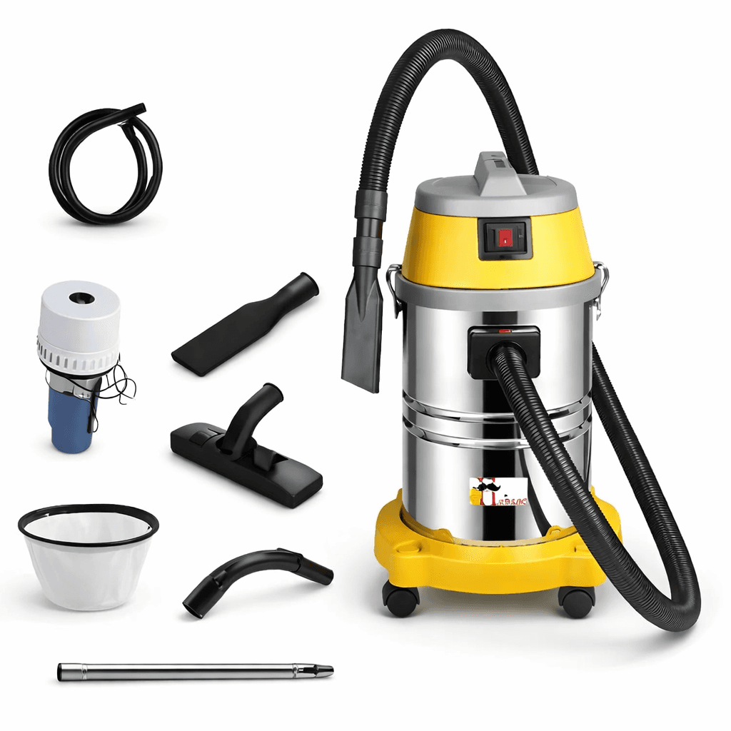 Hukums 25 L Wet and Dry Vacuum Cleaner with 1500 W Copper Winding Motor