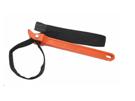 Inder 304.8 mm 12 Inch Grip 3 Inch Aluminium Handle Strap Wrench P-101A