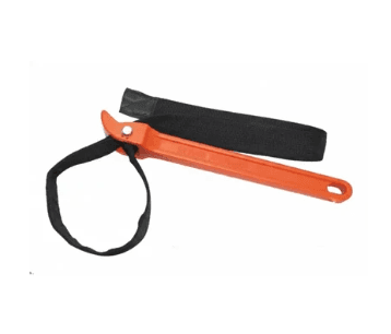 Inder 304.8 mm 12 Inch Grip 8 Inch Aluminium Handle Strap Wrench P-101B