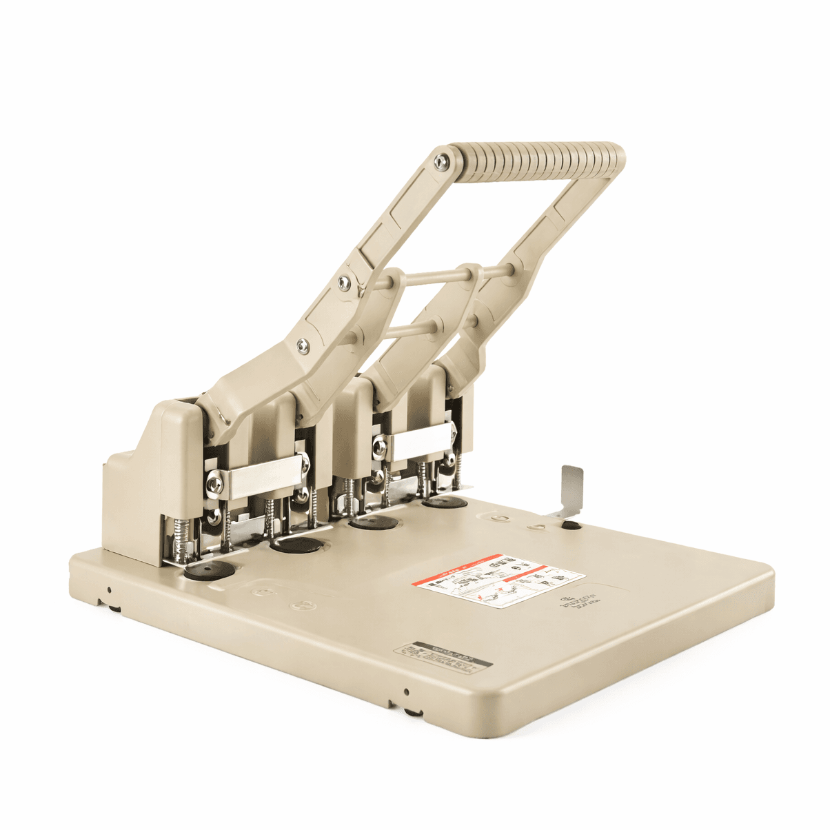 Kangaro HDP-4160 4 Hole Heavy Duty Metal Paper Punch| 150 Sheets Capacity | Office Essentials