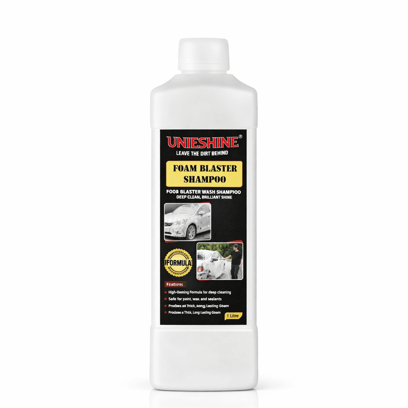 Foam Wash Car Shampoo Concentrate (1L) | pH Neutral | Extreme Suds Snow Foam | Safe for All Paints(1L FOAM SHAMPOO)(pack of 2)