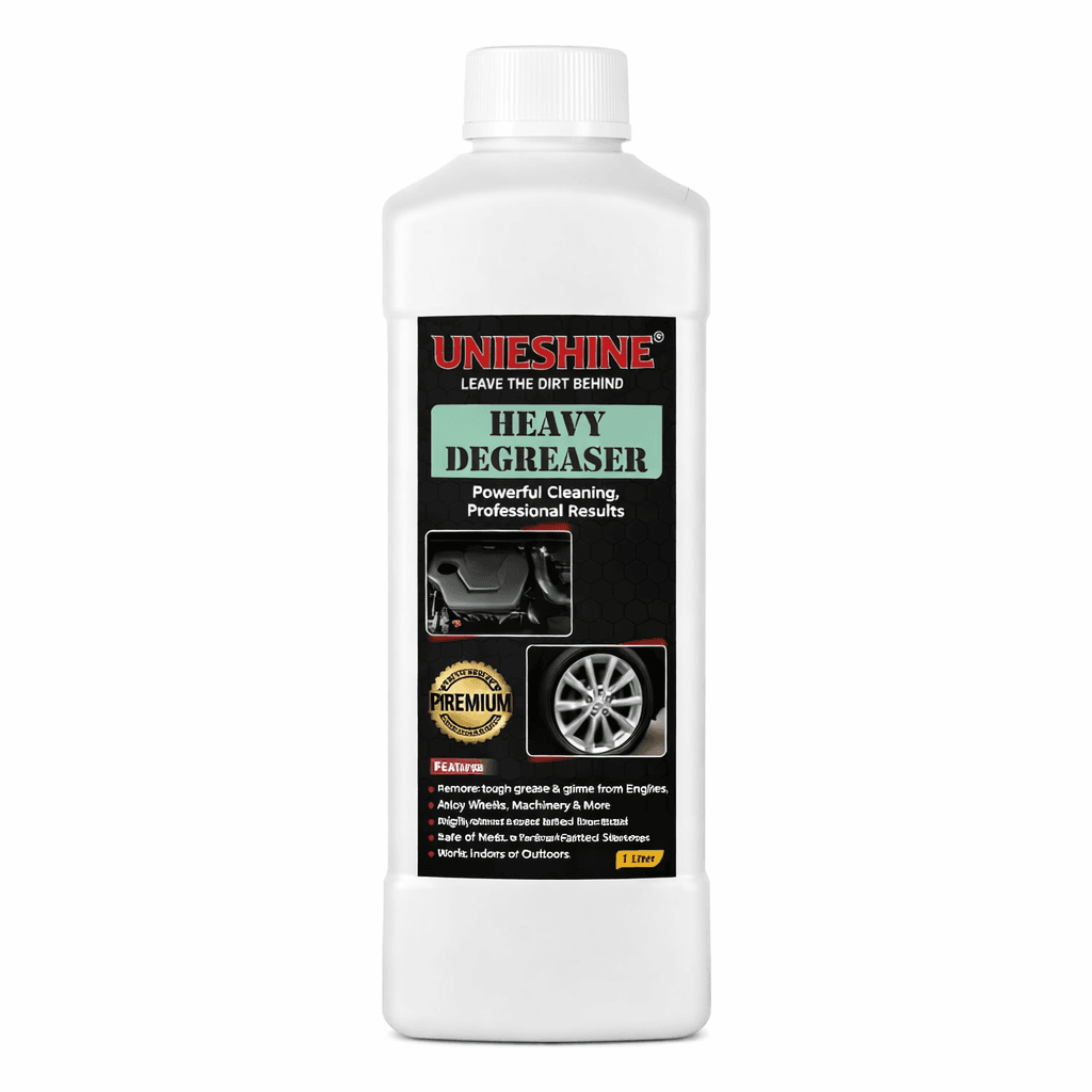 UNIESHINE Heavy Duty Degreaser 1L (1:9 Dilution) | Industrial Strength Engine & Wheel Rim Cleaner(1L DEGRESSER)