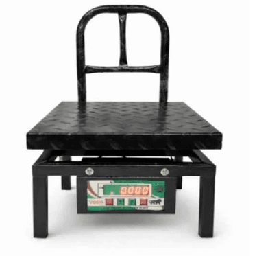 Voda 300kg Mild Steel Bench Type Heavy Duty Weighing Scale with 1 Year Warranty, Platform Size: 400x400 mm(Voda 300kg Mild Steel Bench)