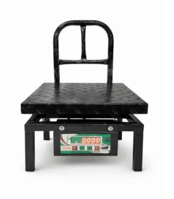 Voda 100kg Mild Steel Bench Type Heavy Duty Weighing Scale with 1 Year Warranty Platform Size: 300x300 mm(Voda 100kg Mild Steel Bench)