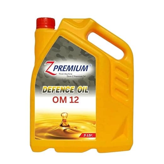 ZPremium Defence Oil OM 12 ? 5 Litres | Defence Grade Lubricant for Engines & Machinery | Reliable Protection, Smooth Operation & Long Service Life(Defence Oil OM 12)