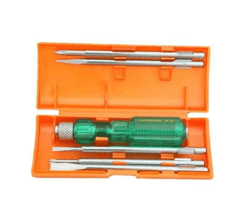 Taparia 6 Blades Screw Driver Set 840 (Pack of 10)