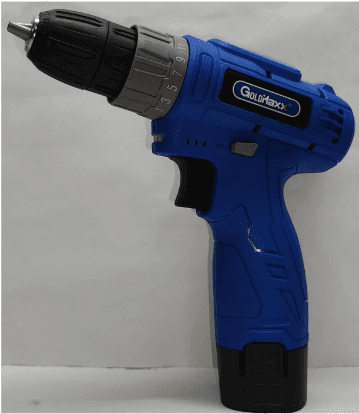 Goldmaxx Cordless Impact drill 12V | drilling machine| Screwdriver Pistol Grip Drill 12V