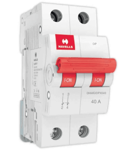 Havells 40A DP Isolater DHMGIDPX040(EURO II)