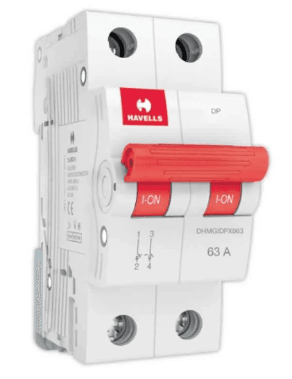 Havells 63A DP Isolater DHMGIDPX063(EURO II)