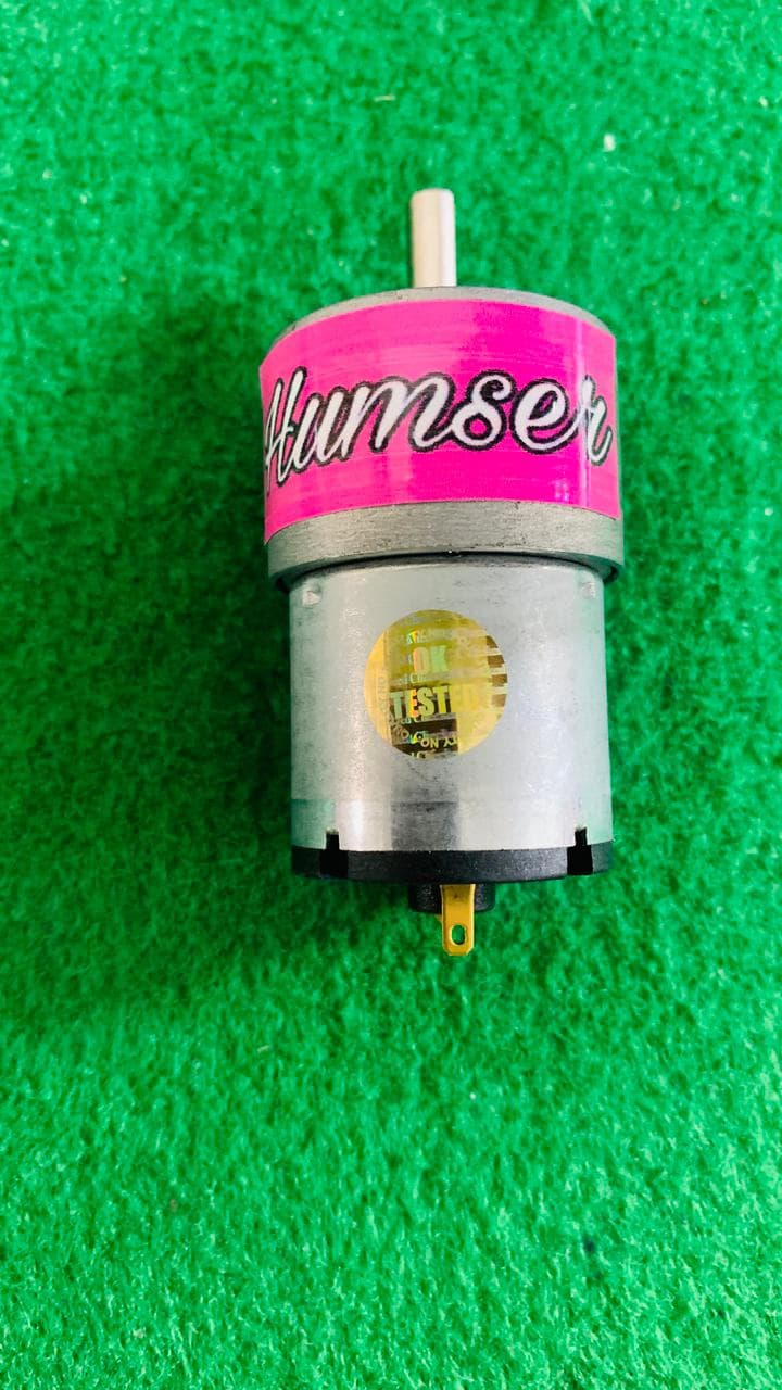 HUMSER 12V 100RPM DC Gear Motor Metal Product focal point