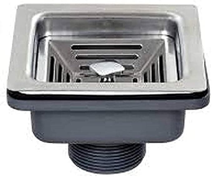 The Sink Shop 304 Stainless Steel Kitchen Sink | 24x18x10 Inch Single Bowl | Matt Finish with Tap Hole