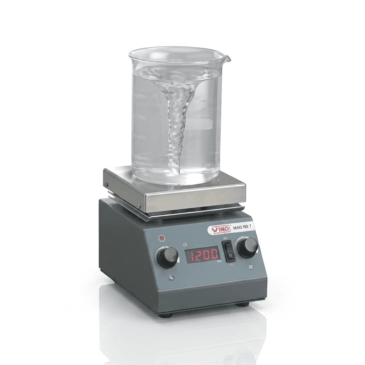 Remi Magnetic Stirrer with Hotplate, 1 MLH, Stirring Capacity: 1 L
